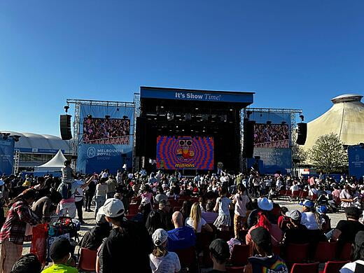 MAIN ARENA STAGE MELBOURNE ROYAL SHOW